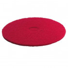 Lot de 5 pads moyen souple rouge 330mm