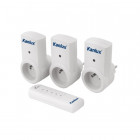 Prises télécommandées x3