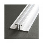 Profilé aluminium arrière ruban led - diffuseur - sans diffuseur, taille - 1000mm