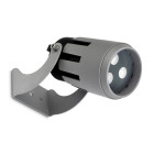 Projecteur 3000k powell, aluminium et verre, gris