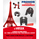 Presse à sertir M2X Virax + pince mère + 2 batteries + inserts au choix 
