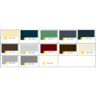Vis bac acier SCELL-IT sommet nervuré Support bois - Ø6.3 x 100 mm - TH12 - Bleu gris RAL5008 - Sachet de 100 - ZTW-63100-5008