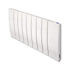 Radiateur à inertie rc9w+s/c en fonte d'aluminium avec bluetooth 1400w couleur blanc