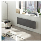 Radiateur oniris atlantic 750w pilotage intelligent plinthe gris