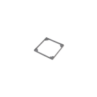 Rehausse 5 mm pour grille carrée bonde rotaflux