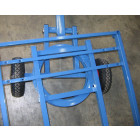 Remorque industrielle tractable 2500 x 1200 mm 1000 kg - 870007121