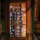 Rideau lumineux 100 leds 135 x 135 cm blanc