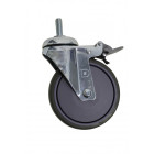 Roue avec frein pour edmaplac 450