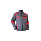 Blouson LMA COLZA gris / rouge T.M - 204721 T.3
