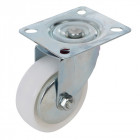Roulette pivotante polypropylène - 75 mm 70 kg