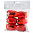 Ruban bolduc rouge taille 5mm x 10m 6pcs