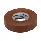 Ruban isolant - 19 mm x 33 m Marron