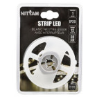 1 mètre blanc avec interrupteur - strip led ip20