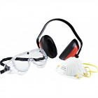 Kit de protection masque + casque + lunettes dickies