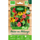 Sachet graines capucine naine en mélange bio - tropaeolum majus