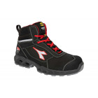 Chaussure de sécurité haute Ducati Shark Engine S3S - T.45 - Noir/Rouge - DIADORA - 701.181227-C1462 T.45
