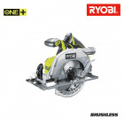 Scie circulaire brushless ryobi 18v oneplus 60mm - sans batterie ni chargeur r18cs7-0