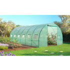 Serre tunnel de jardin 18m2 3x6 mètres