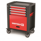Servante 4 tiroirs + 1 porte