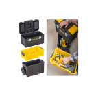 Servante porte outils 3 en 1 chariot stanley stst1-80151capacité de charge 20 kg
