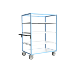 Servante multi-niveaux avec 3 étagères plateau bois 1200 x 800 mm 500 kg - 880725234