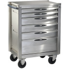 Servante 40n - 6 tiroirs - version inox SAM OUTILLAGE - SERVI-640NX