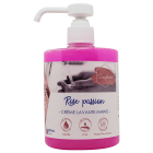 Crème main nacrée rose - le flacon de 500 ml - hyd 002026019 - savons et gels pour les mains - hydrachim