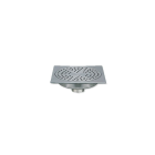 Siphon de sol inox solusec 100x100 pour tube 40 verticale