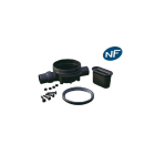 Siphon de sol lineal sortie horizontale