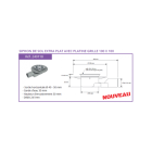 Siphon de sol PVC solusec extra plat avec platine grille 100x100 - dimensions aux choix Siphon de sol PVC solusec extra plat avec platine grille 100x100 - dimensions aux choix