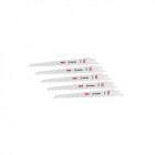 Skil 2610397023 Jeu de 5 lames HCS pour le bois