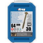 Vis à trous de poche HD 64 mm Protec-Kote™ Maxi-Loc, Filetage épai, 30- KREG - SML-C2X250-30-INT