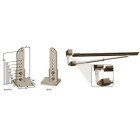 Ferrure support de poteau 60/210 (gauche) pour twist 200e / el SOMMER