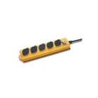 Socle multiprises Pro-Line IP44 5 prises BRENNENSTUHL - 2 m - H07RN-F 3G1.5 - 1159861 