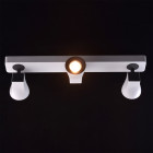 Spot blanc techno 3 ampoules 21 cm
