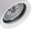 Spot blanc techno 4 ampoules 12 cm