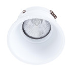 Spot encastrable rond fixe gu10 blanc mat