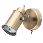 Spot laiton industrial 1 ampoule 13 cm