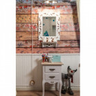 Spot laiton techno 2 ampoules 21 cm