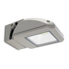 Spot  led 3000k pompeya, aluminium et verre, gris