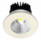 Spot led COB 6 watt (eq. 50 watt) étanche encastrable - Finition - Blanc