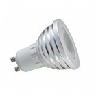 Spot led GU10 3 watt RGB (eq. 35 watt) - Couleur eclairage - RGB