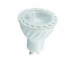 Spot led GU10 COB 7 watt (eq. 70 watt) - Couleur eclairage - Blanc chaud 3000°K