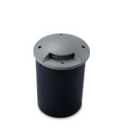 Spot xena led, aluminium, polycarbonate, quart d'éclairage
