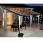 Stalactite lumineuse 392 led 6m blanc koopman