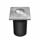 Support de spot sol GU10 extérieur encastrable - Forme - Rond