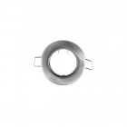 Support spot rond fixe 79mm gris - Finition - Grise