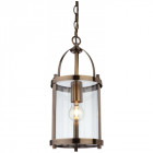 Suspension 1 ampoule imperial, laiton antique