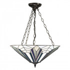 Suspension 3 ampoules astoria, verre et métal Suspension 3 ampoules astoria, verre et métal