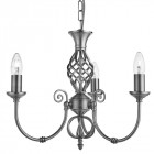 Suspension 3 ampoules zanzibar, en argent satiné
